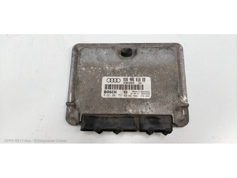 Recambio de centralita motor uce para audi a3 (8l) 1.9 tdi ambiente referencia OEM IAM 0281001757 038906018BB 