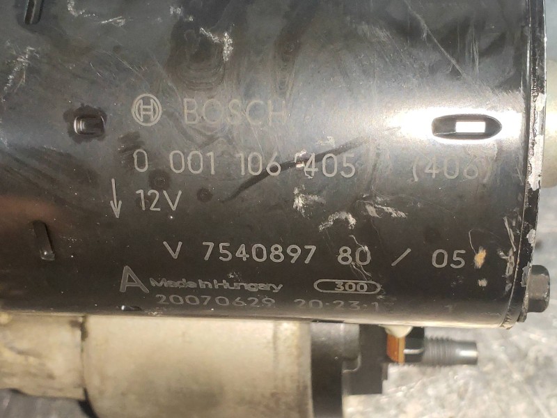 Recambio de motor arranque para mini mini (r56) one referencia OEM IAM 0001106405 20070629 V754089780