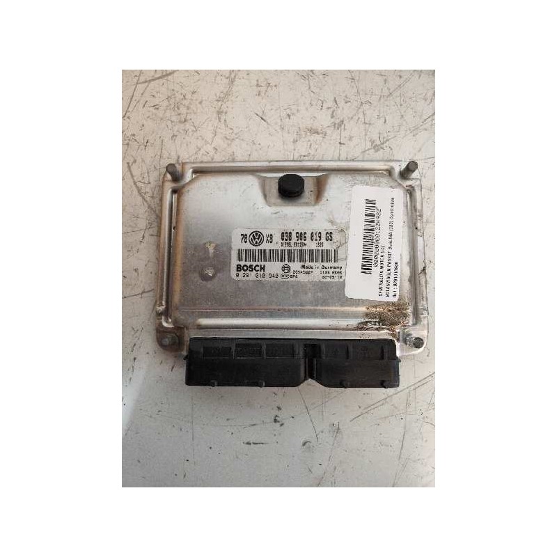 Recambio de centralita motor uce para volkswagen passat berlina (3b3) comfortline referencia OEM IAM 0281010940 038906019GS EDC1