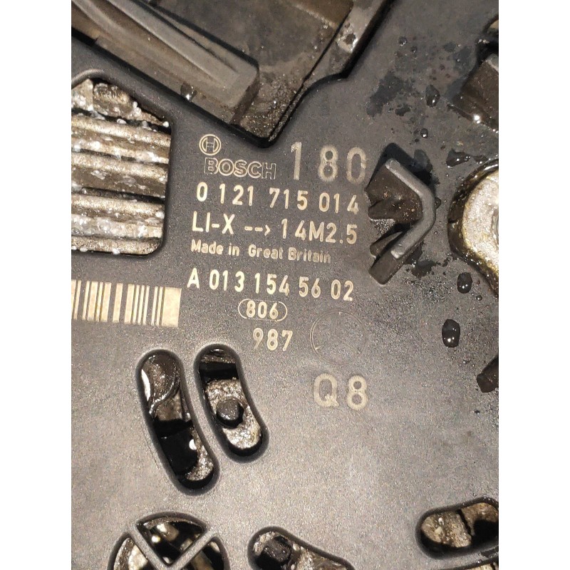 Recambio de alternador para mercedes clase cl (w216) coupe 500 4-matic (216.386) referencia OEM IAM 0121715014 A0131545602 
