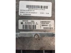 Recambio de centralita motor uce para renault clio iii exception 2 referencia OEM IAM S120200105A 8200522357 8200510536 SIM32 2