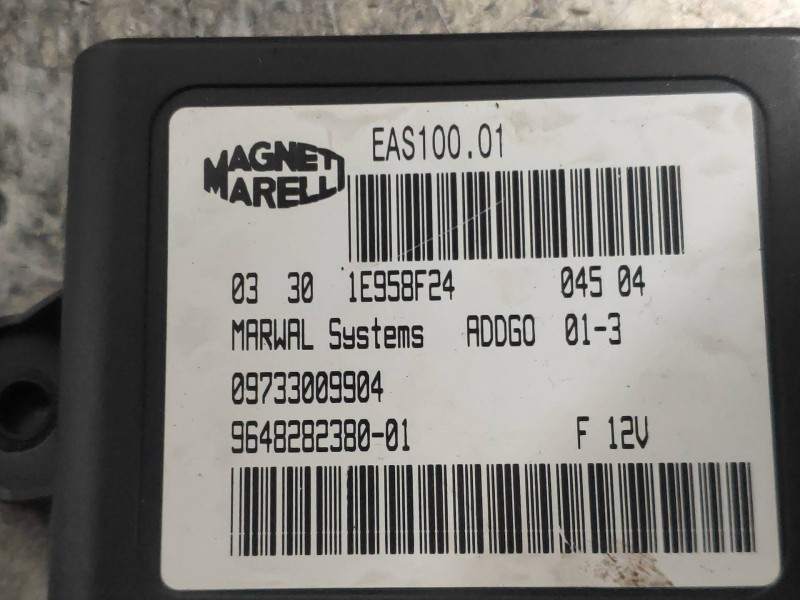 Recambio de modulo electronico para peugeot 406 coupe (s1/s2) 2.2 hdi referencia OEM IAM 09733009904 9648282380 