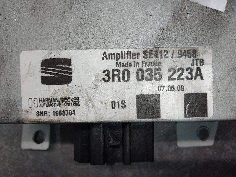 Recambio de modulo electronico para seat exeo st (3r5)(2009>) reference referencia OEM IAM 3R0035223A  