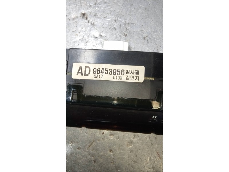 Recambio de pantalla multifuncion para chevrolet evanda cdx referencia OEM IAM 96453956  