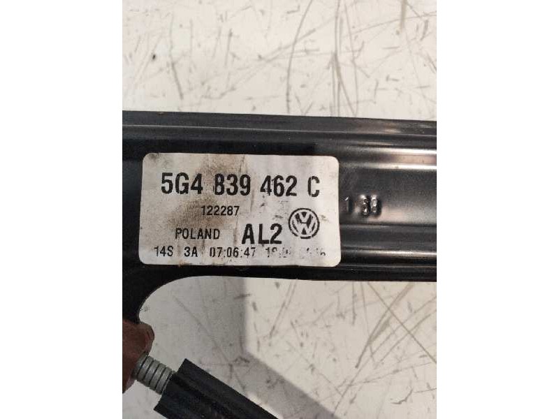 Recambio de elevalunas trasero derecho para volkswagen golf vii lim. (5g1) business bluemotion tech. referencia OEM IAM 01308226