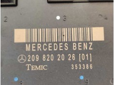 Recambio de modulo electronico para mercedes clase clk (w209) coupe 200 compressor (209.342) referencia OEM IAM 209820202601 353 2