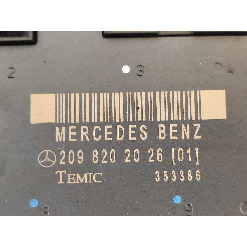 Recambio de modulo electronico para mercedes clase clk (w209) coupe 200 compressor (209.342) referencia OEM IAM 209820202601 353