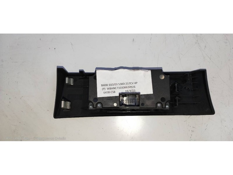 Recambio de mando luces para bmw serie 5 berlina (e60) 530d referencia OEM IAM 692528704 692525202 