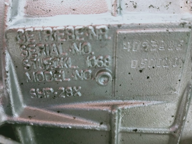 Recambio de caja cambios para bmw x5 (e70) 3.0d referencia OEM IAM 6HP28X 4093685 050010 1068050010