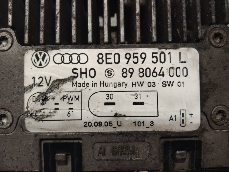 Recambio de modulo electronico para audi s4 berlina (8e) 4.2 referencia OEM IAM 8D0959501L 898064000 