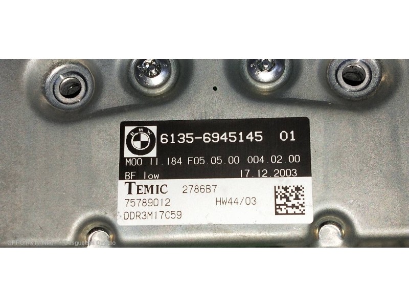 Recambio de modulo electronico para bmw serie 5 berlina (e60) 530d referencia OEM IAM 61356945145 75789012 