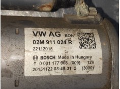 Recambio de motor arranque para seat ibiza (6p1) reference referencia OEM IAM 0001177008 02M911024R  2