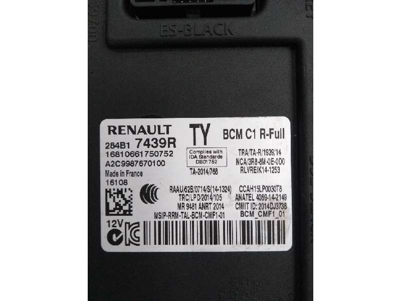 Recambio de modulo confort para renault talisman intens referencia OEM IAM A2C9987670100 284B17439R TY 16810661750752