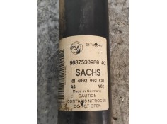 Recambio de amortiguador trasero izquierdo para citroen berlingo station wagon sx multispace referencia OEM IAM 9687530980 81490 2