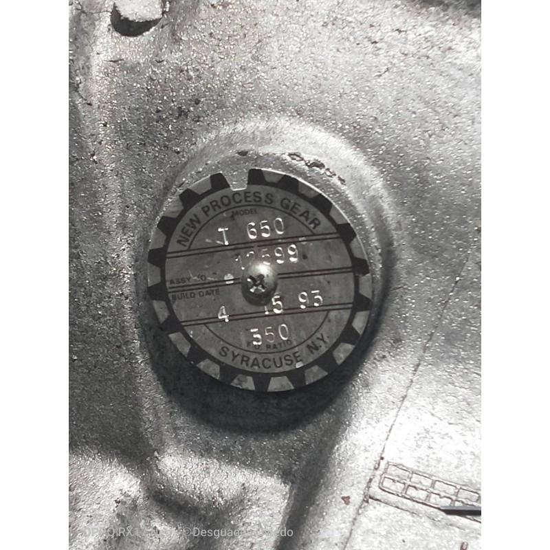 Recambio de caja cambios para mg rover serie 800 (rs) 825 d/sd (xs) referencia OEM IAM T650 12599 3005587