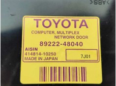 Recambio de modulo electronico para lexus rx 400h referencia OEM IAM 8922248040 41481410250 AISIN 2