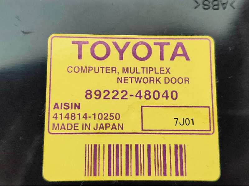 Recambio de modulo electronico para lexus rx 400h referencia OEM IAM 8922248040 41481410250 AISIN