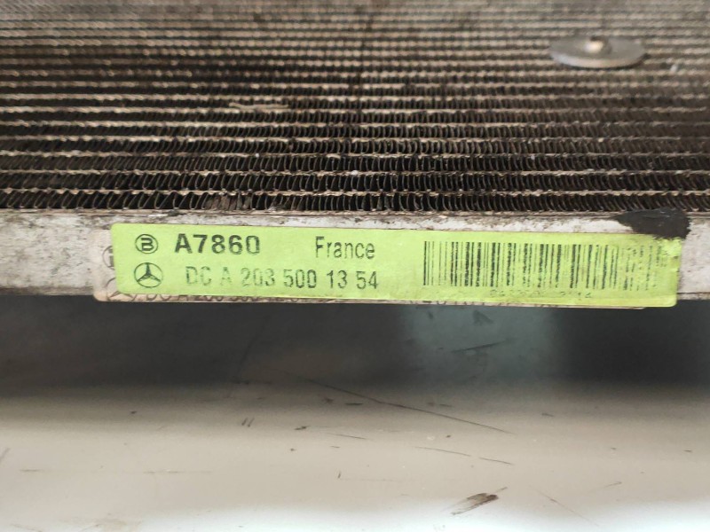 Recambio de condensador / radiador aire acondicionado para mercedes clase c (w203) sportcoupe c 220 cdi (203.706) referencia OEM