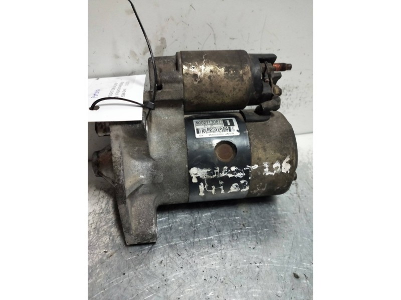 Recambio de motor arranque para peugeot 206 berlina look referencia OEM IAM M002T13081 MITSUBISHI 16 I