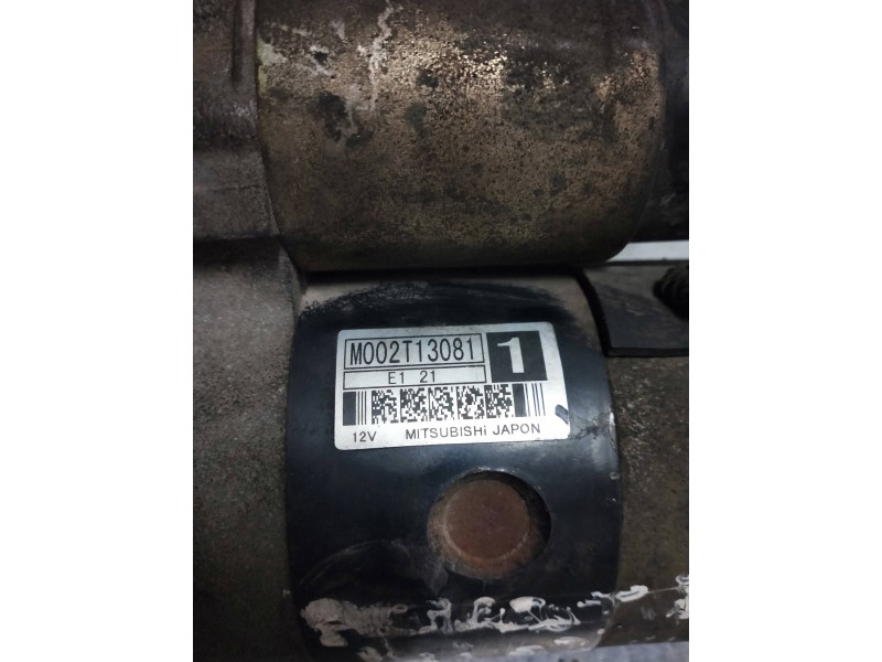Recambio de motor arranque para peugeot 206 berlina look referencia OEM IAM M002T13081 MITSUBISHI 16 I