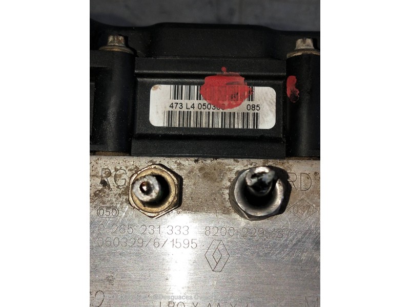 Recambio de abs para renault kangoo (f/kc0) expression referencia OEM IAM 0265231333 8200229137 
