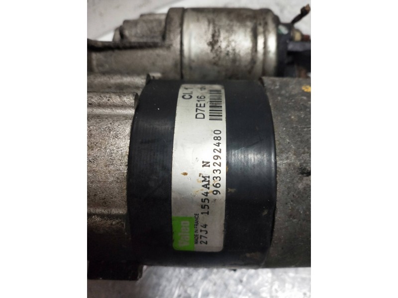Recambio de motor arranque para peugeot 206 cc cc referencia OEM IAM D7E16 VALEO 