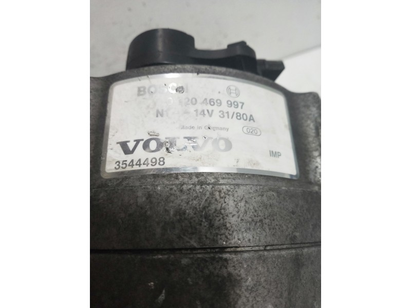 Recambio de alternador para volvo serie 940 berlina/familiar 2.4 td familiar referencia OEM IAM 0120469997  