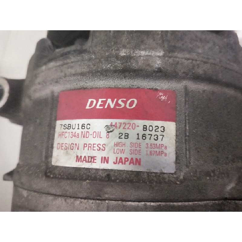 Recambio de compresor aire acondicionado para bmw serie 3 coupe (e46) 2.0 16v cat referencia OEM IAM 4472208023  