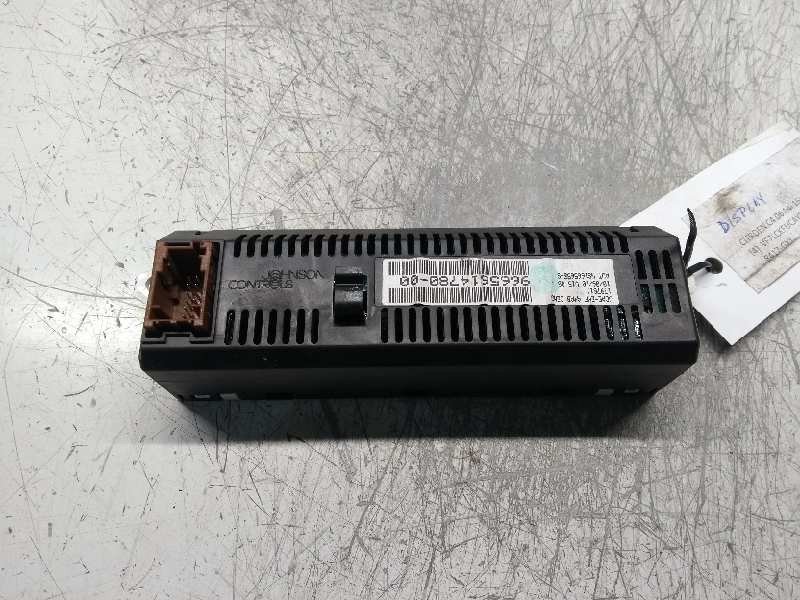 Recambio de pantalla multifuncion para citroen c4 berlina lx referencia OEM IAM 966561478000 NS1665653S 