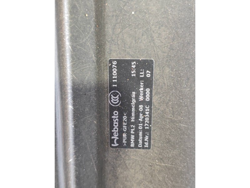 Recambio de techo electrico para bmw serie 3 coupe (e92) 320d referencia OEM IAM 7046159 1722063A 1717822A 67617193398