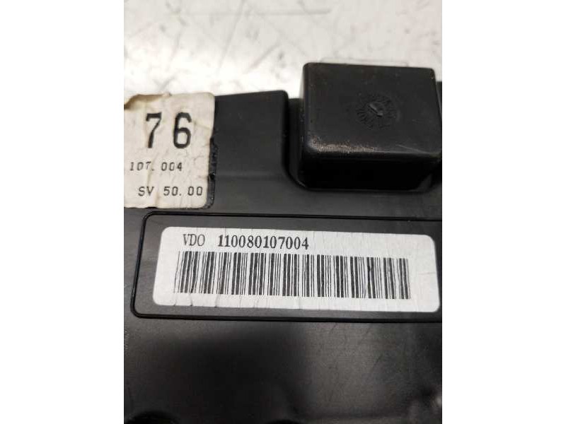 Recambio de cuadro instrumentos para toyota corolla (e12) 2.0 turbodiesel cat referencia OEM IAM 83800002760 110080107004 