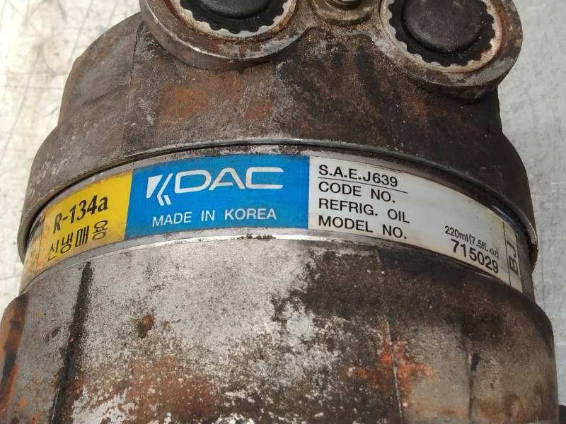 Recambio de compresor aire acondicionado para chevrolet evanda cdx referencia OEM IAM 715029  