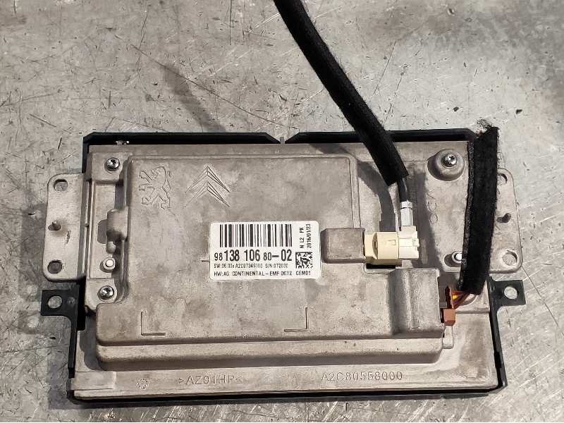 Recambio de pantalla multifuncion para citroen c4 lim. feel edition referencia OEM IAM 981381068002 A2C97349300 