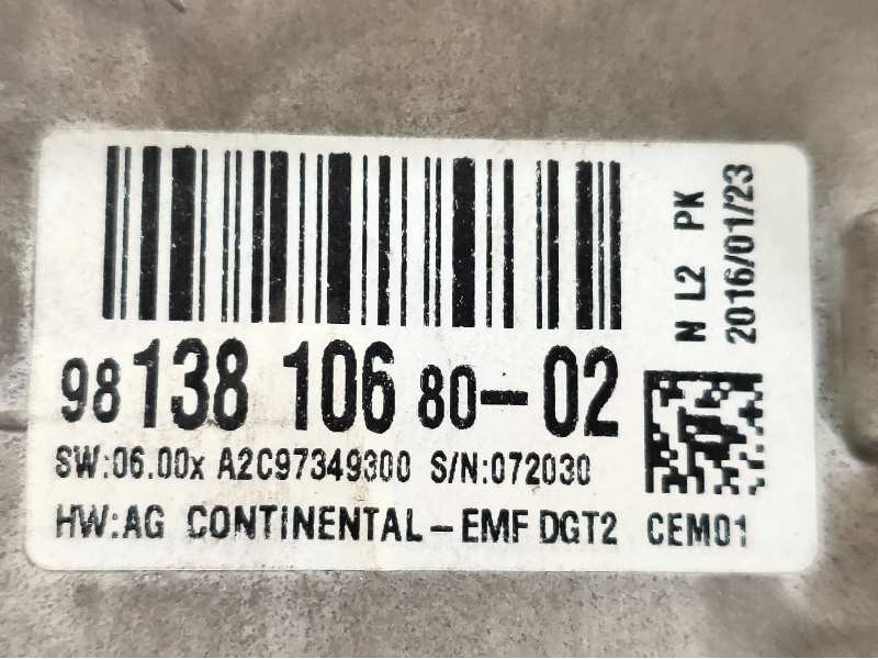 Recambio de pantalla multifuncion para citroen c4 lim. feel edition referencia OEM IAM 981381068002 A2C97349300 