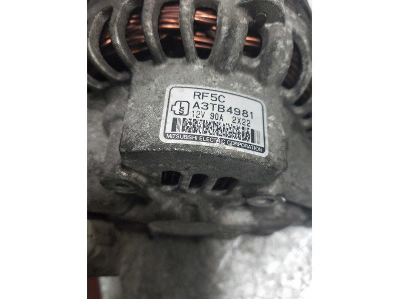Recambio de alternador para mazda 6 berlina (gg) 2.0 crtd 120 active (5-ptas.) referencia OEM IAM A3TB4981  