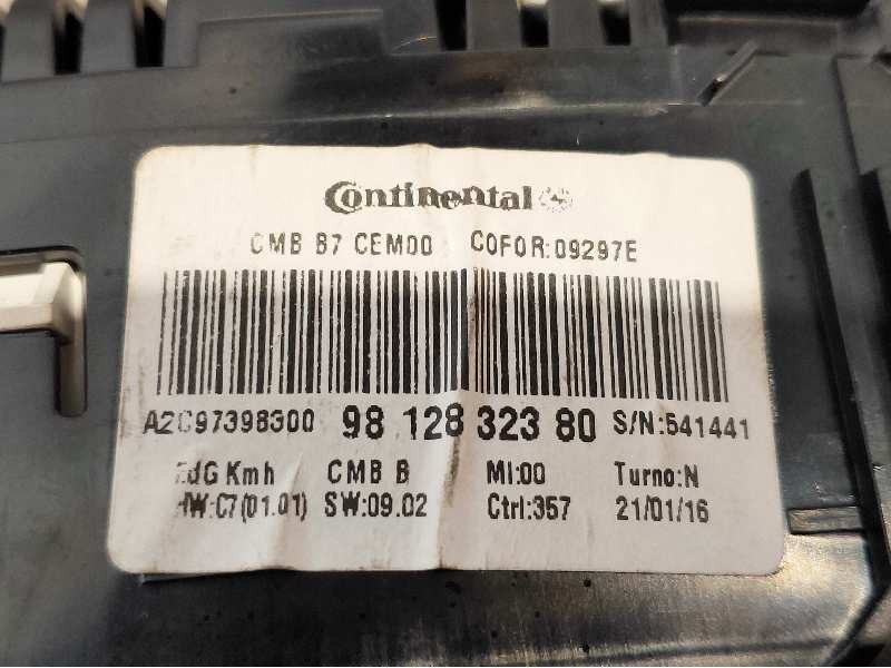 Recambio de cuadro instrumentos para citroen c4 lim. feel edition referencia OEM IAM 9812832380 A2C97398300 