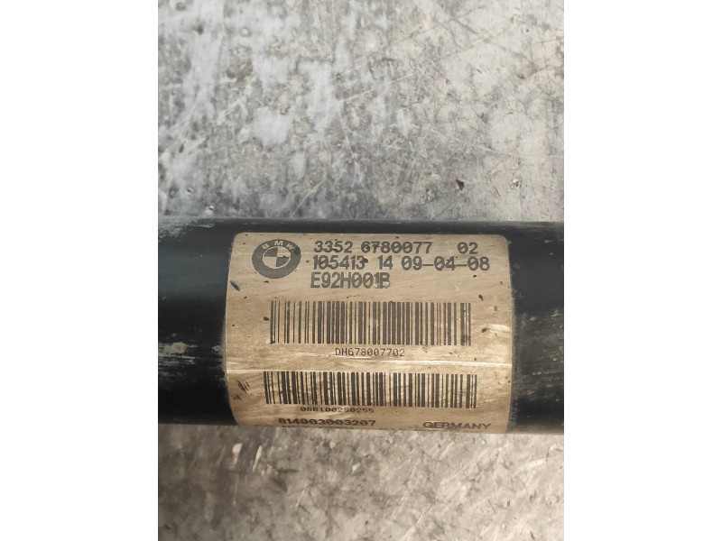 Recambio de amortiguador trasero derecho para bmw serie 3 coupe (e92) 320d referencia OEM IAM 33526780077  