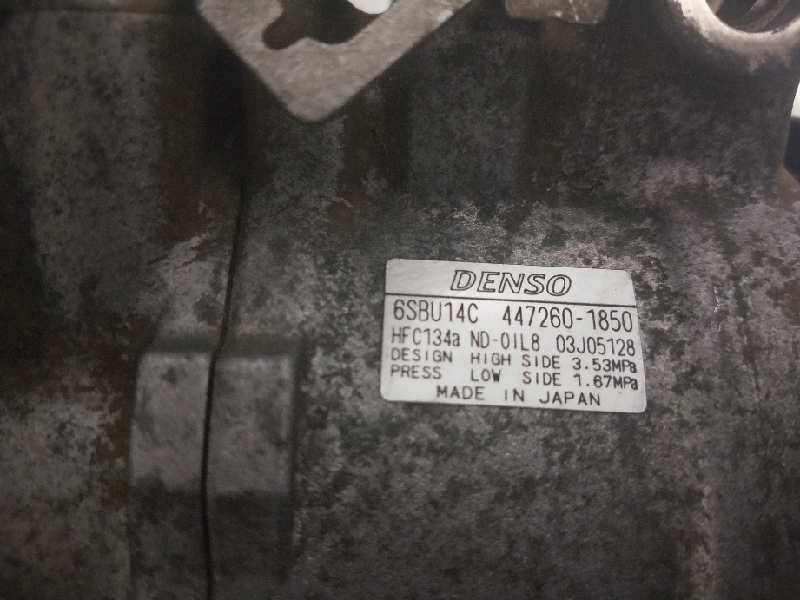Recambio de compresor aire acondicionado para bmw serie 3 coupe (e92) referencia OEM IAM 4472601850 6SBU14C 