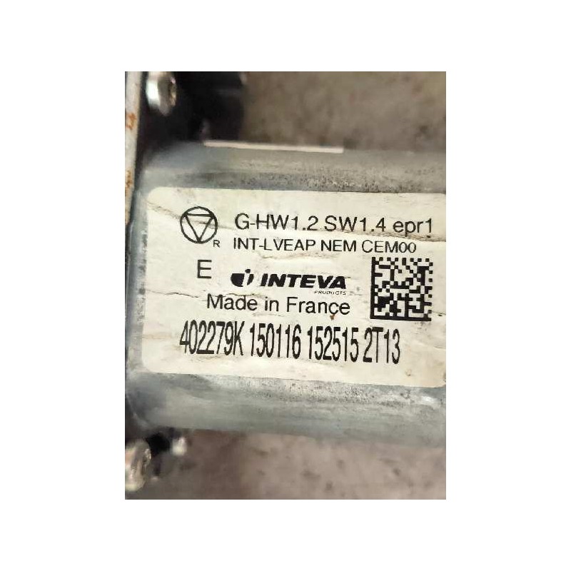 Recambio de elevalunas trasero izquierdo para citroen c4 lim. feel edition referencia OEM IAM 430106F0 402279K 150116 1525152T13