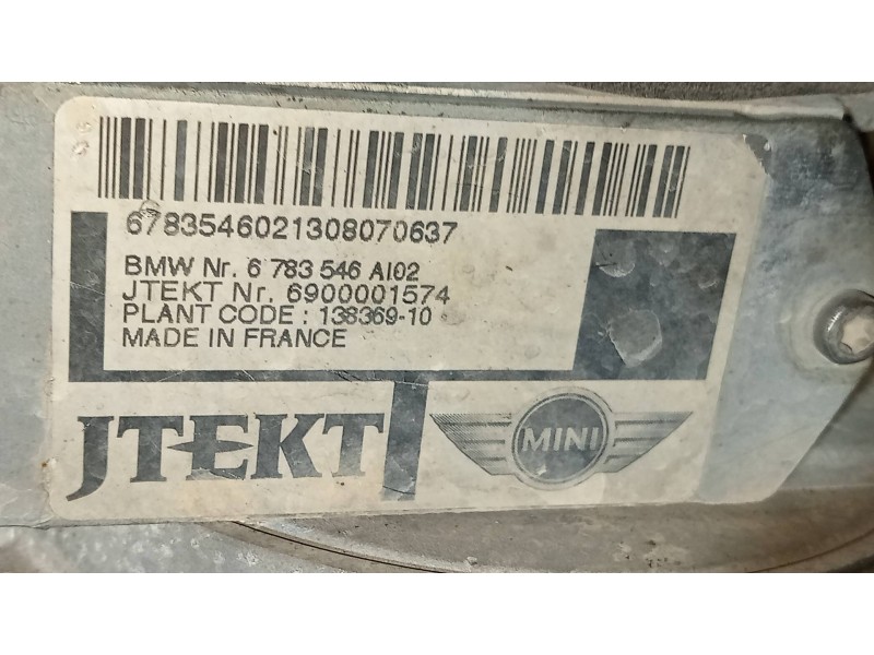 Recambio de cremallera direccion para mini mini (r56) cooper s referencia OEM IAM   