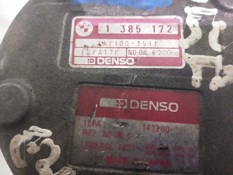 Recambio de compresor aire acondicionado para bmw serie 5 berlina (e34) referencia OEM IAM 1472000621 1385172 2471003511