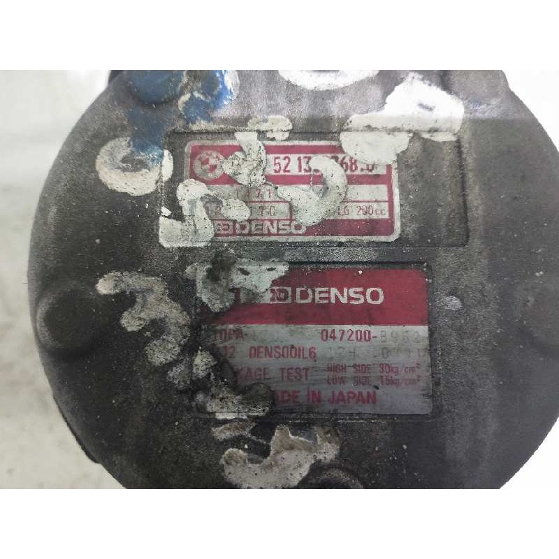 Recambio de compresor aire acondicionado para bmw serie 7 (e32) 5.0 v12 cat referencia OEM IAM 0472008962 645213827680 