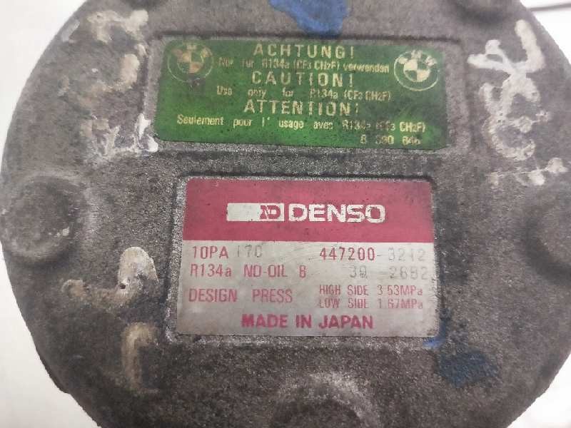 Recambio de compresor aire acondicionado para bmw serie 7 (e38) referencia OEM IAM 4472003212 10PA17C 