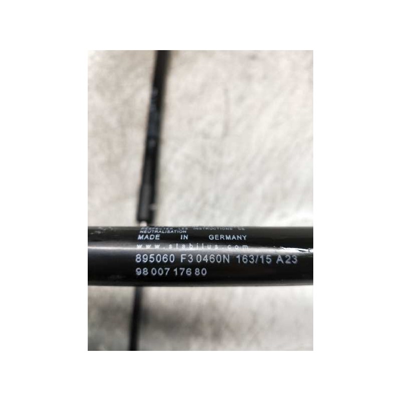 Recambio de amortiguadores maletero / porton para citroen c4 lim. feel edition referencia OEM IAM 9800717780 9800717680 B71G B71