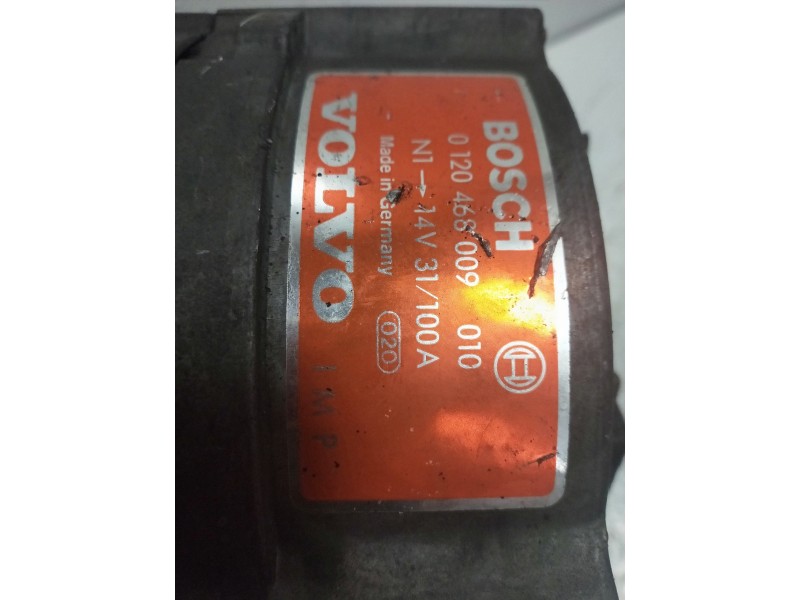 Recambio de alternador para volvo serie 740 berlina/familiar gl exklusiv berlina referencia OEM IAM 0120469009   Recambio de alternador para volvo serie 740 berlina/familiar gl exklusiv berlina referencia OEM IAM 0120469009