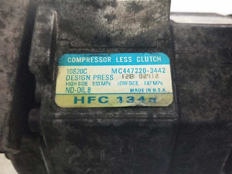 Recambio de compresor aire acondicionado para chrysler voyager (gs) referencia OEM IAM 4472203442 10S20C HFC134A