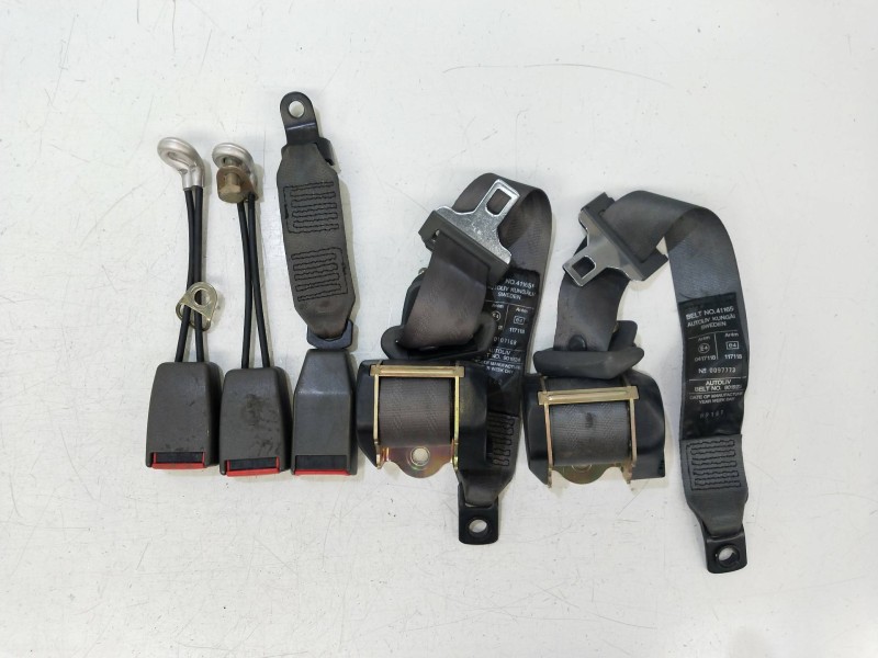Recambio de juego cinturones trasero para volvo serie 440 referencia OEM IAM   5P