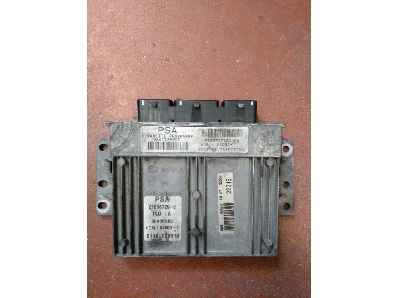 Recambio de centralita motor uce para citroen xsara picasso 1.8 16v referencia OEM IAM 9641338980 963272728002 216447298 S20001