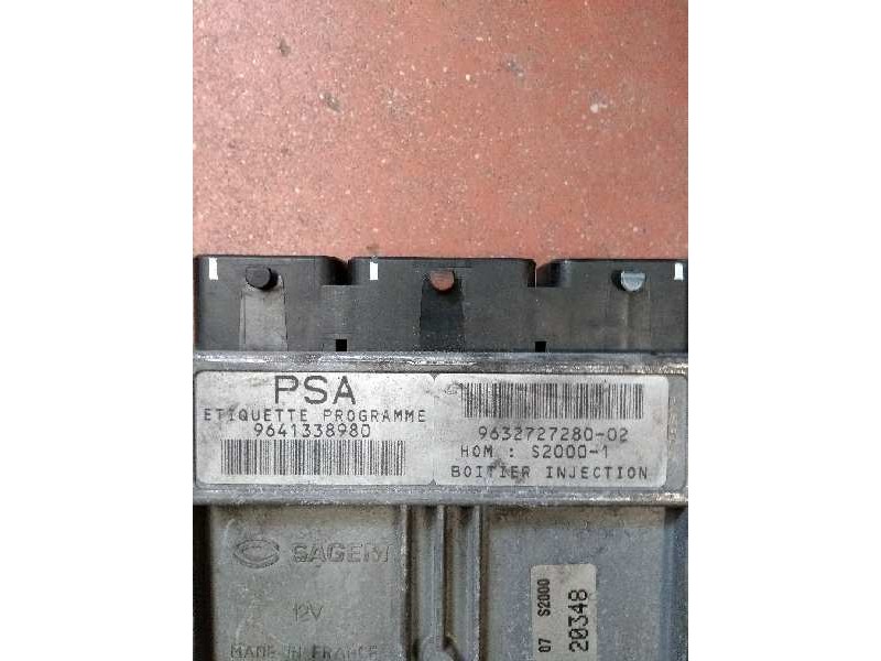 Recambio de centralita motor uce para citroen xsara picasso 1.8 16v referencia OEM IAM 9641338980 963272728002 216447298 S20001