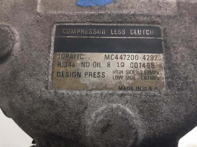 Recambio de compresor aire acondicionado para chrysler 300 m (lr) referencia OEM IAM 4472004292 10PA17C 